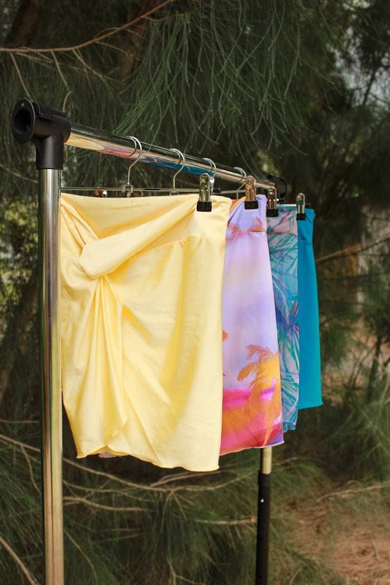 Twist Sarong - Light Yellow